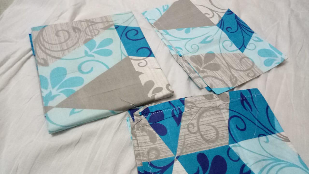 Sky blue Bedsheet